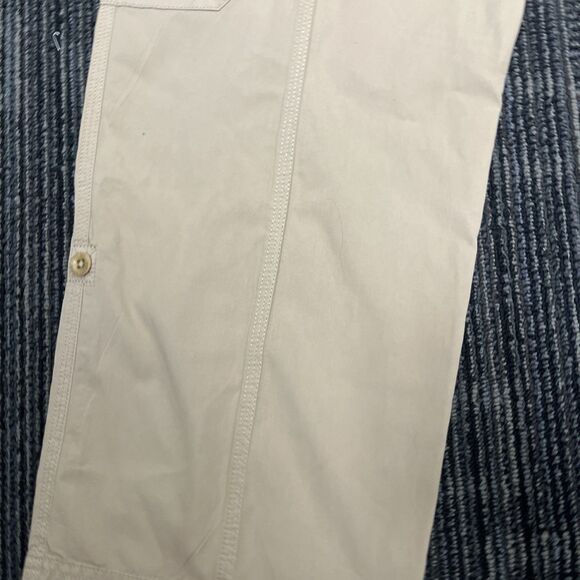 LAUREN Ralph Lauren Pants Woman’s Cargo Utility Pocket Belt Wide Brown Size 14 - Picture 5 of 9